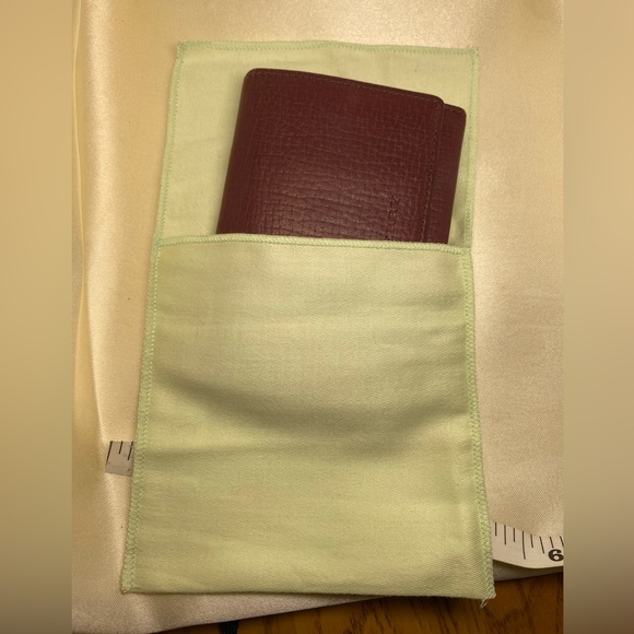 Burberry Wallet DustBag🔥NEW🔥Pistachio Green/Black LOGO/Foldover💚Bundle & Save - Picture 3 of 9